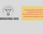 Cronograma de actividades del proceso de selección de comisionados/as del MNP