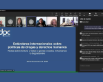 Webinario: El impacto de las políticas de drogas en la prevención efectiva de la tortura y los malos tratos